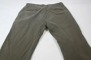 Weatherproof Men's 36 x 28 (TAG'D AS 38/30) Olive Casual Pants - HOLE #Y467 - Picture 1 of 6