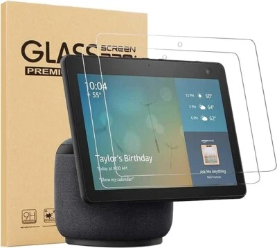 2-Pack For Amazon Echo Show 10 (3rd generation) Tempered Glass Screen Protector - Image 1 of 4