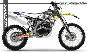 YAMAHA WR250F WR450F YZ250F YZ450F 2006 2007 2008 2009 MAXCROSS GRAPHICS KIT MR3 - Picture 1 of 4