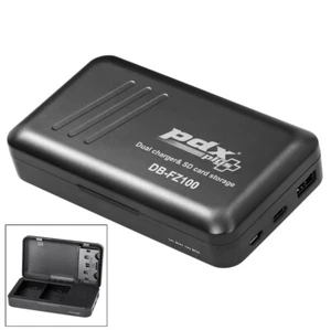 PDX Dual Charger for Sony NP-FZ100 with SD Card Slot & Power Bank Function - Picture 1 of 4