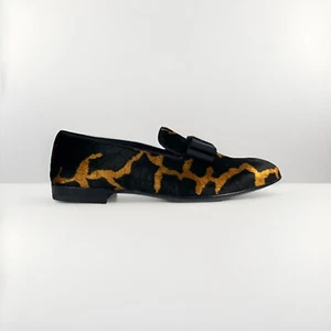 1.200 $ Bally Barks schwarze und curryfarbene Halbschuhe US 10,5, EU 43,5 hergestellt in der Schweiz - Bild 1 von 5