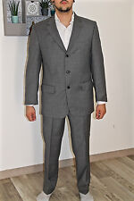 costume gris en laine SERGE BLANCO veste t 52 pantalon t 42/44 fr