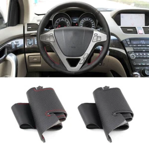 Cubierta de volante de cuero para Acura MDX 2007 2008 2009 2010 2011 2012 2013 - Imagen 1 de 15