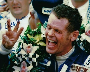 GFA Indianapolis Indy 500 x3 Champion * BOBBY UNSER * Signed 8x10 Photo B1 COA - Picture 1 of 1