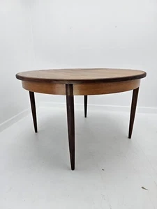 *Restored*G Plan Fresco Round Teak Extendable Dining Table V B Wilkins danish - Picture 1 of 10
