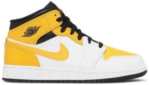 Nike Air Jordan 1 Mid University Gold GS US 4Y EU 36 - Bild 1 von 8