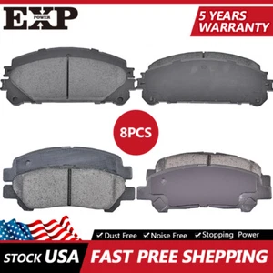 Ceramic Brake Pads Fit For Front & Rear 2008 -2011 2012 2013 Toyota Highlander - Bild 1 von 5