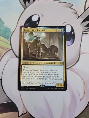 MTG Brago, King Eternal The List - Eternal Masters 198/249 Regular Rare W4 - Image 1 of 2