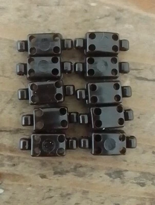 Graupner 2501 Blöcke mit Öse 10mm NEU 10 Stück Mega Rarität  - Bild 1 von 2