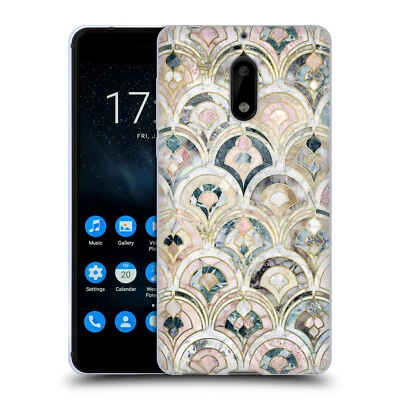 OFFICIAL MICKLYN LE FEUVRE MARBLE PATTERNS SOFT GEL CASE FOR NOKIA PHONES 1 - Image 1 of 4