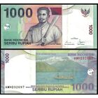 Indonesia  1000 Rupiah 2000 / 2003 Unc P 141 D