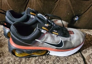 (DAMAGED) Nike Air Max 2021 Mens Shoes Size 5Y Black Mystic Red 6.5 Womens - Picture 1 of 7