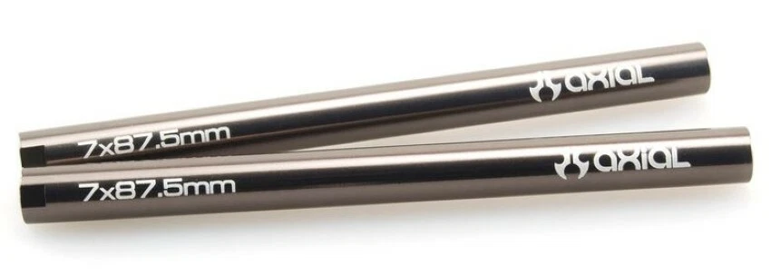 Axial AX30792 Threaded Aluminum Link 7x87.5mm Grey (2) AX10 / Wraith - Image 1 of 1