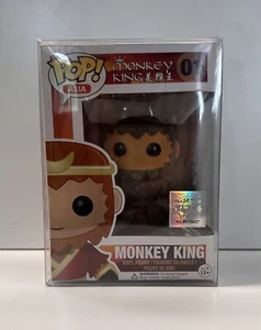 Funko Pop ASIA! #01 Monkey King Rock Vaulted/ Retired NIB RARE HTF w/ Protector - Picture 1 of 5