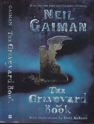 Fine HC DJ 1st Edition 1st PRINT Newbery Award Winner Graveyard Book Neil Gaiman Foto 1 de 2