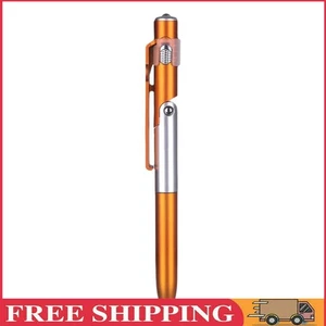 4 In 1 Multifunction Ballpoint Pen with LED Light Folding Phone Holder (Orange) - Afbeelding 1 van 11