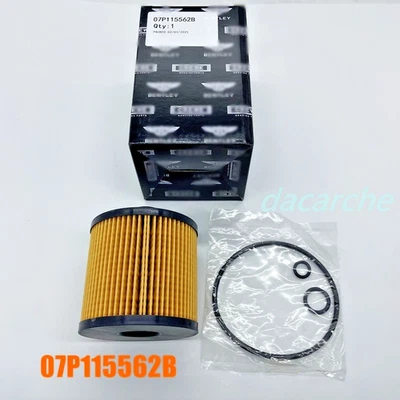 NEW Oil Filter 07P115562B Fits For Bentley Bentayga 6.0L 5950CC W12 DOHC 17-2023 Foto 1 de 3