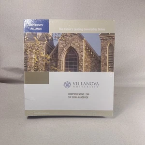 Villanova University Comprehensive Lean Six Sigma Handbook New Sealed - Imagen 1 de 6