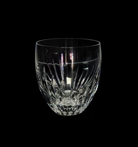 💥 BACCARAT Signed Cut Crystal ☆ MASSENA ☆ 3 7/8" 13 Oz FLAT TUMBLER ROCKS Glass - Picture 1 of 3