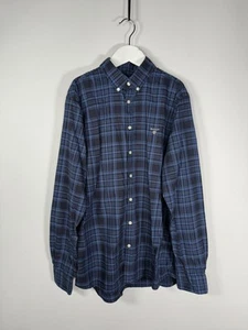 GANT Shirt - Age 15 - Navy - Check - Great Condition - Boy’s - Picture 1 of 5