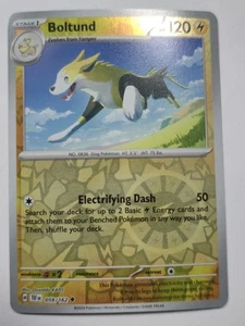 Boltund 059/162 Sv05: Temporal Forces Reverse Holo - Picture 1 of 2