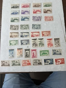 Military Territory Fezzan Libya Collection Of 38 Mint Hinge 3 Complete Sets - Picture 1 of 8