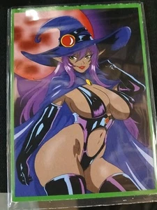 Doppia D20S Personalizzata Arte Trading Card Strega Waifu Sexy Lewd Versione D&D SFW - Foto 1 di 3
