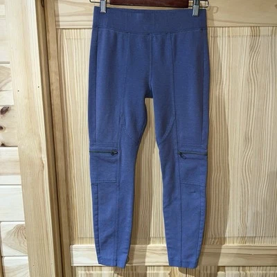 SOFT SURROUNDINGS Blue Leggings Midweight Size XS Petite  - Image 1 of 2