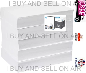 A4 WHITE PAPER PRINTING OFFICE 80GSM PRINTER COPIER REAMS 1 2 3 4 5 - 500 SHEETS - Picture 1 of 7