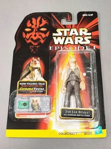 1998 HASBRO STAR WARS PHANTOM MENACE EPISODE 1 - JAR JAR BINKS - FACTORY SEALED - Picture 1 of 3