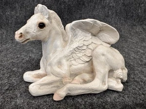 Windstein Edition BABY PEGASUS geflügeltes Pferd Skulptur Figur 1991 Melodie Pena - Bild 1 von 4