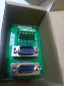 DB9 Breakout Board DB 9 Male | Female CNC Servo Drive Control Wiring Module - Picture 1 of 3