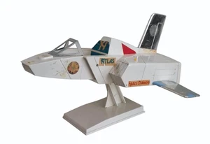 VINTAGE EL GRECO GALOOB BLACKSTAR SPACE SHIP ATLAS SPACE DIAMOND GREEK USED RARE - Picture 1 of 20