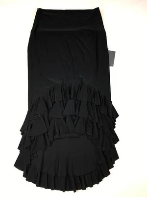 Falda Cha Cha Negra Para Mujer Norma Kamali Nueva con Etiquetas, Talla M Foto 1 de 4