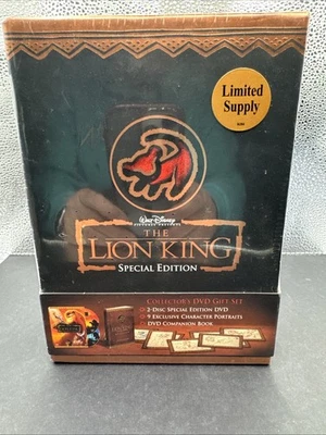 THE LION KING Special Edition Collector's DVD Box Set with Extras & Book NEW - Image 1 of 4