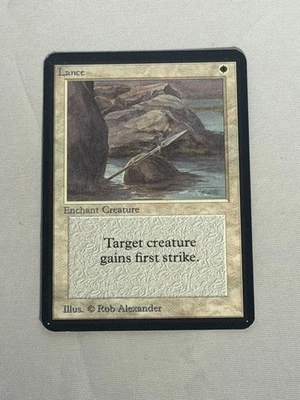 MTG Lance Alpha Magic the Gathering - Image 1 of 2