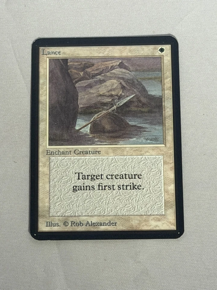 MTG Lance Alpha Magic the Gathering - Image 1 of 2