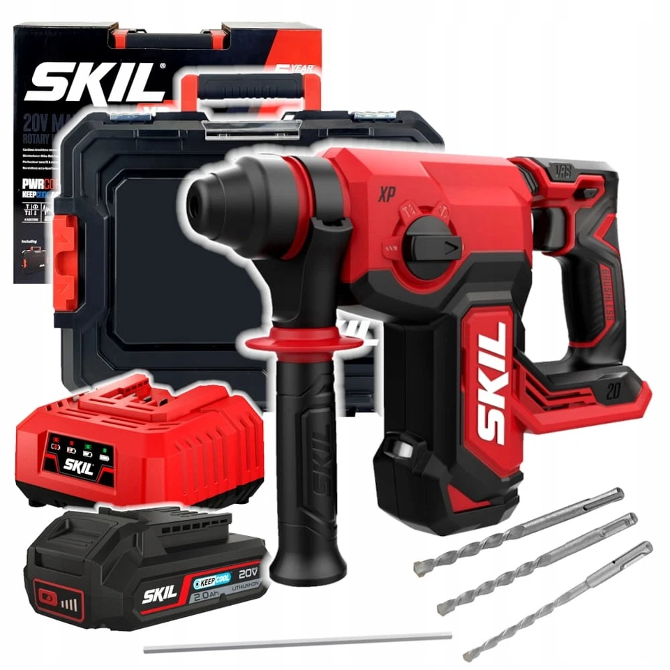 Skil 20V 3851 CA SDS-plus marteau perforateur rotatif sans fil 2.2J (Sans batter - Photo 1/1