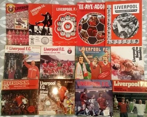 13 x Liverpool FC official annuals & brochures 1965-1984 - Picture 1 of 1