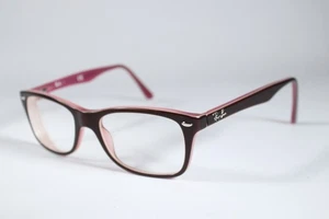 Ray Ban Eyeglasses RB 5228 Womens Brown 2126 Full Rim Plastic Glasses Frames - Picture 1 of 4