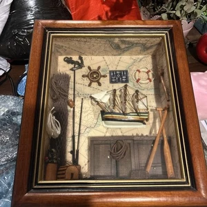 Nautical Explorer Diorama Wall Hanging - Picture 1 of 2