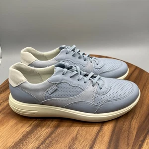 Ecco Soft 7 Runner Shoes Womens Size 10 Dusty Blue Casual Comfort Walking - Picture 1 of 9