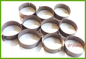1872638 * John Deere A H M L STEEL Generator Band Covers * Set of 10 * USA MADE - Picture 1 of 4