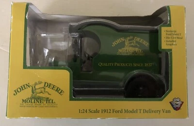 JOHN DEERE, 1912 Ford Model T Delivery Van, Gearbox Toys, Die Cast 1:24, NIB - Image 1 of 4