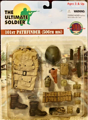 101st Airborne Pathfinder, 506th Regiment, paquete de accesorios 1/6, Ultimate Soldier Foto 1 de 2