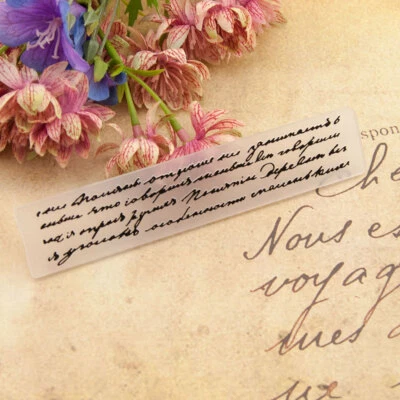 Letter Plastic Embossing Folders Scrapbooking For Photo Album Card Craft Decor - Image 1 of 4