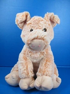 Gitzy Beverly Hills Teddy Bear Co. Fuzzy Rosa Schwein Stofftier Plüschtier 2015 - Bild 1 von 8
