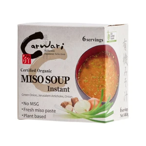 Carwari Organic Miso Soup Instant x 6 Serves - Picture 1 of 1