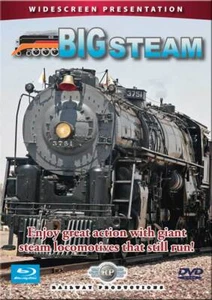 Big Steam DVD NEW Railway Productions NKP 765 SP 4449 ATSF 3751 Grand Canyon SP - Imagen 1 de 3