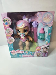 Kindi Kids Electronic 6.5" Doll and 2 Accessories - Poppi Pearl Bubble 'N' Sing - Picture 1 of 8